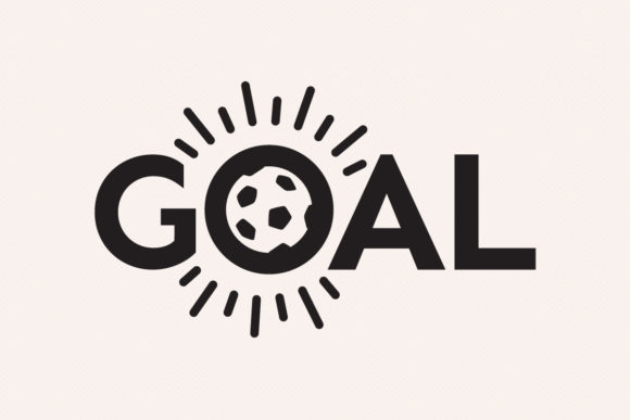 A Graphic Designer's Review: Soccer Goal Expression Outline