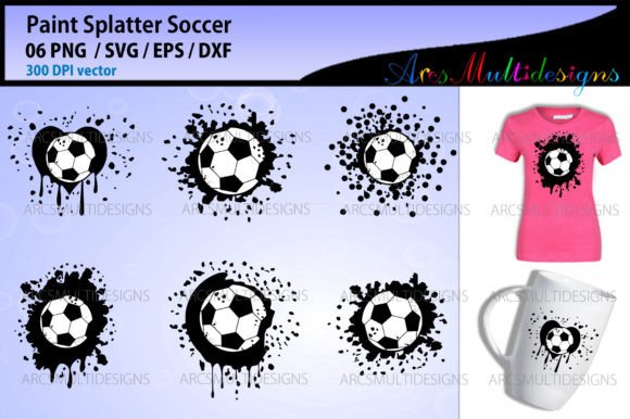 A Practical Review of Paint Splatter Soccer Graphics
