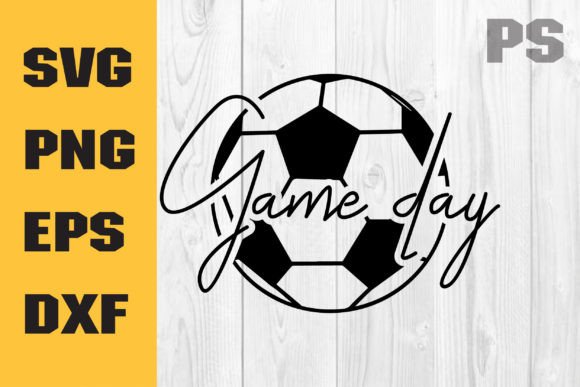 Game Day Soccer SVG for Crafts & Graphic Designs
