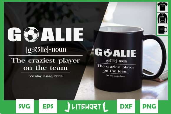 Goalie Goalkeeper Definition Soccer Graphics for Crafts