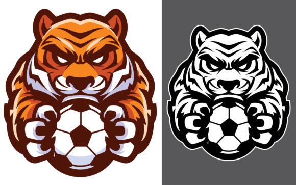 Mascot Graphics for a Determined Local Brand Identity