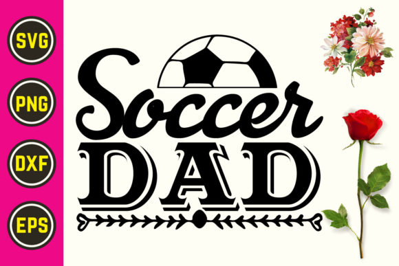 Soccer Svg Cutting File 27: Bold Graphics for Crafts