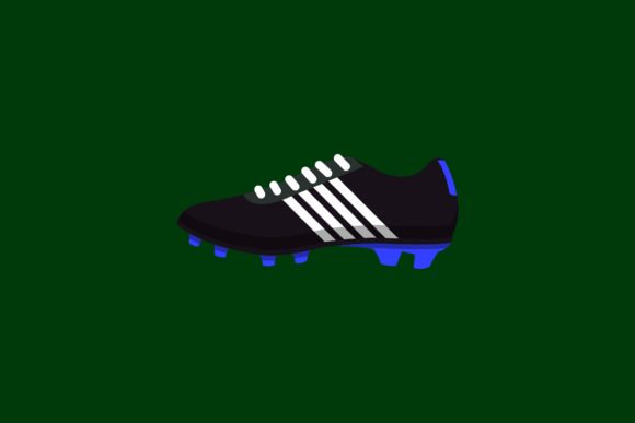 The Black Soccer Shoe Icon: A Graphic Asset for Sport & Commerce