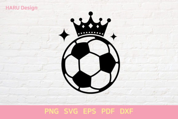 The Soccer Ball Crown: A Graphic Asset Review for Crafts & Commercial Projects