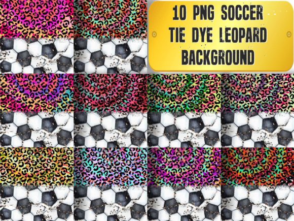 The Soccer Tie‑Dye Leopard Background: A Graphic Designer’s Review