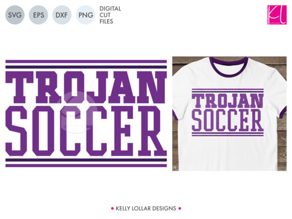 Trojans Soccer Retro: A Designer's Review for Crafts & Graphics
