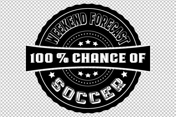 Weekend Forecast Soccer SVG Graphics & Illustrations